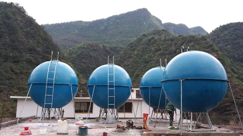 玻璃钢球型水箱